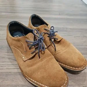 Steve Madden Hatrick 215 Mens Sz 7.5 Suede Oxford Shoes Lace Up Tan Brown Steve Madden HATRICK Men main image 3